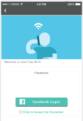 Página de login de autenticação