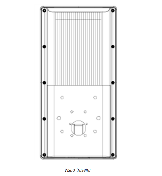 Visão traseira SS 5531 MF EX