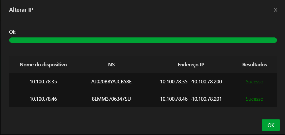 Alterar IP