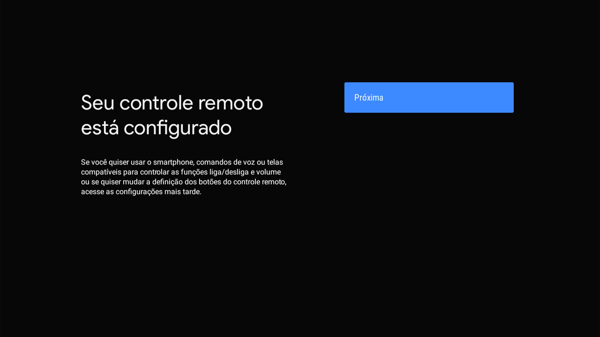 Figura tela configuração do controle - Finalizada