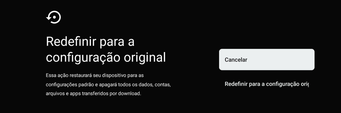 Tela config sistema