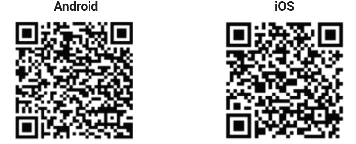 QR para configurar controle no celular