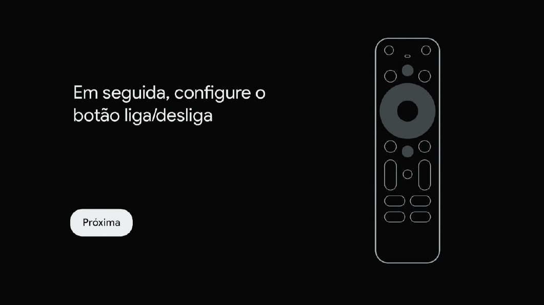 Figura tela configuração do controle - teste liga/desliga
