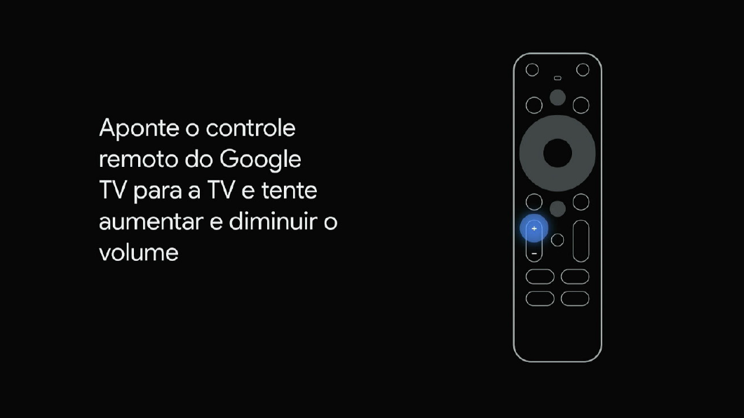 Tela configuração do controle - teste volume +